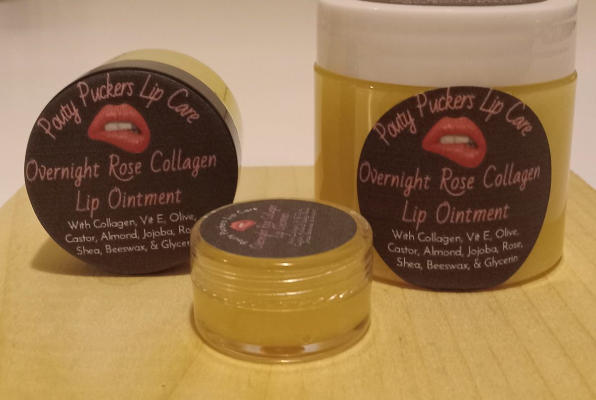 overnight rose collagen lip ointment