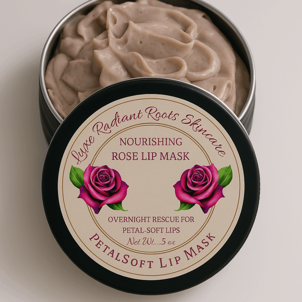 petalsoft lip mask – overnight rescue for soft, plump lips | luxe radiant roots