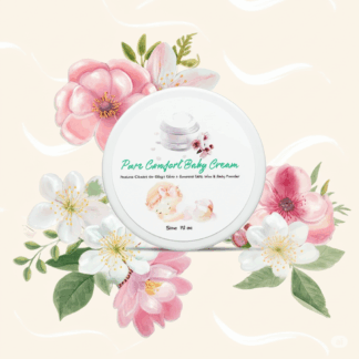 pure comfort baby body cream by luxe radiant roots skincare