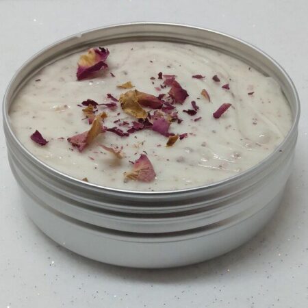 Southern Glow Rose Balm All Natural Moisturizing Rose Salve for Dry Skin