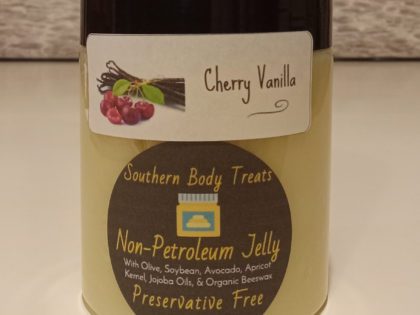 cherry vanilla non-petroleum jelly
