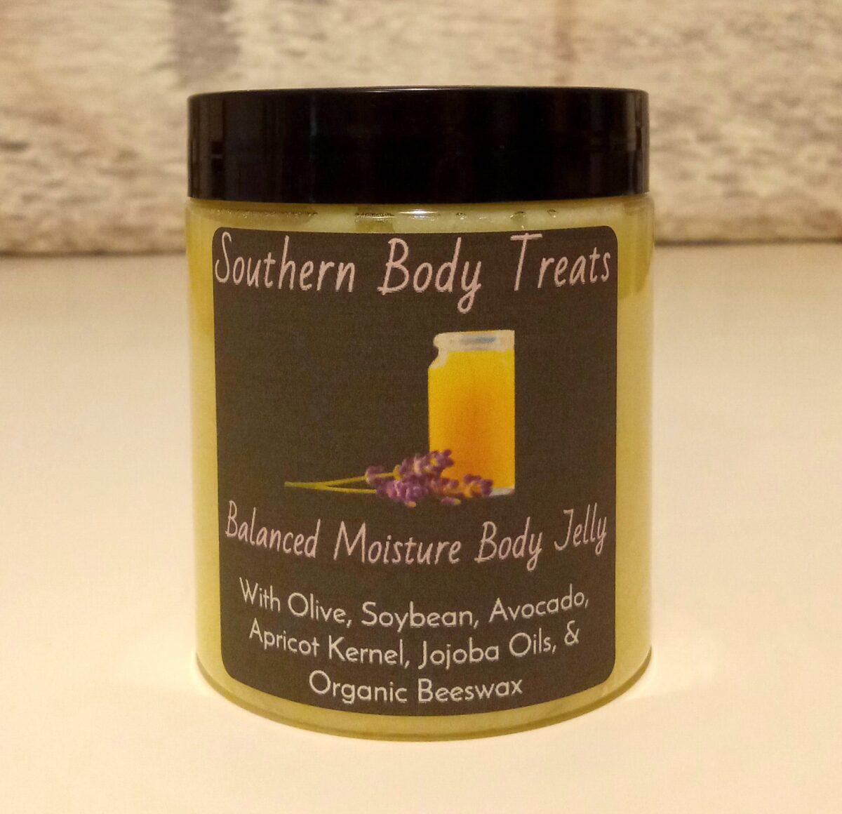 All-in-1 body jelly, non-petroleum body gel, natural body moisturizer, clean body jelly, handmade body gel, toxin-free body moisturizer, petroleum-free moisturizer, all-natural body gel, nourishing body jelly, dry skin remedy, all-over body moisturizer, small batch body jelly, Southern Homemadeables