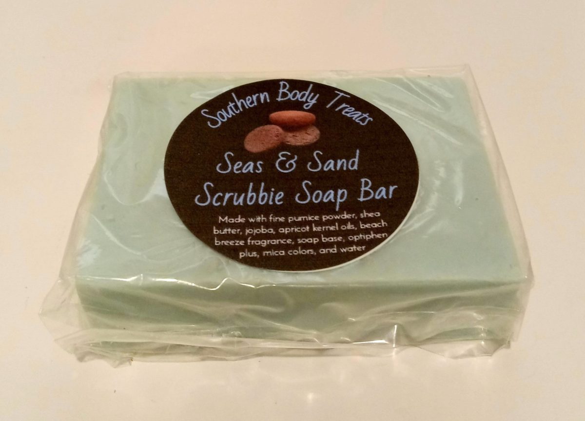 pumice body scrub soap