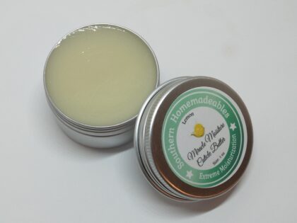 cuticle balm, moisturizing cuticle balm, hand and cuticle repair, dry hands relief, shea butter cuticle balm, natural cuticle balm, cracked cuticles remedy, hydrating cuticle balm, handmade cuticle balm, cuticle care balm, shea butter, mango butter, kokum butter, beeswax balm, Southern Homemadeables