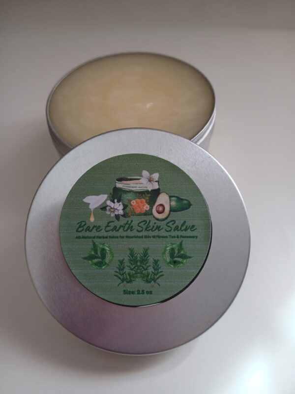 Bare Earth Skin Salve – All-Natural Handmade Herbal Salve for Dry Skin