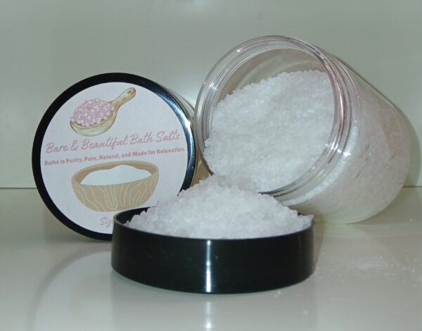 Bare & Beautiful Bath Salts | All-Natural Luxury Soaking Salts for Women