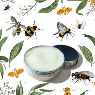 calm and cool itch relief balm by luxe radiant roots skincare
