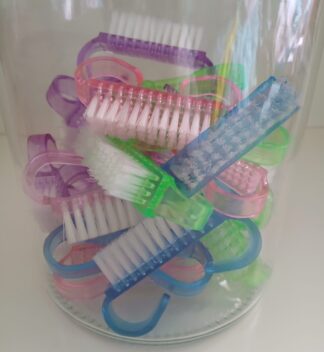 grimegone nail brush ergonomic durable effective nail cleaner