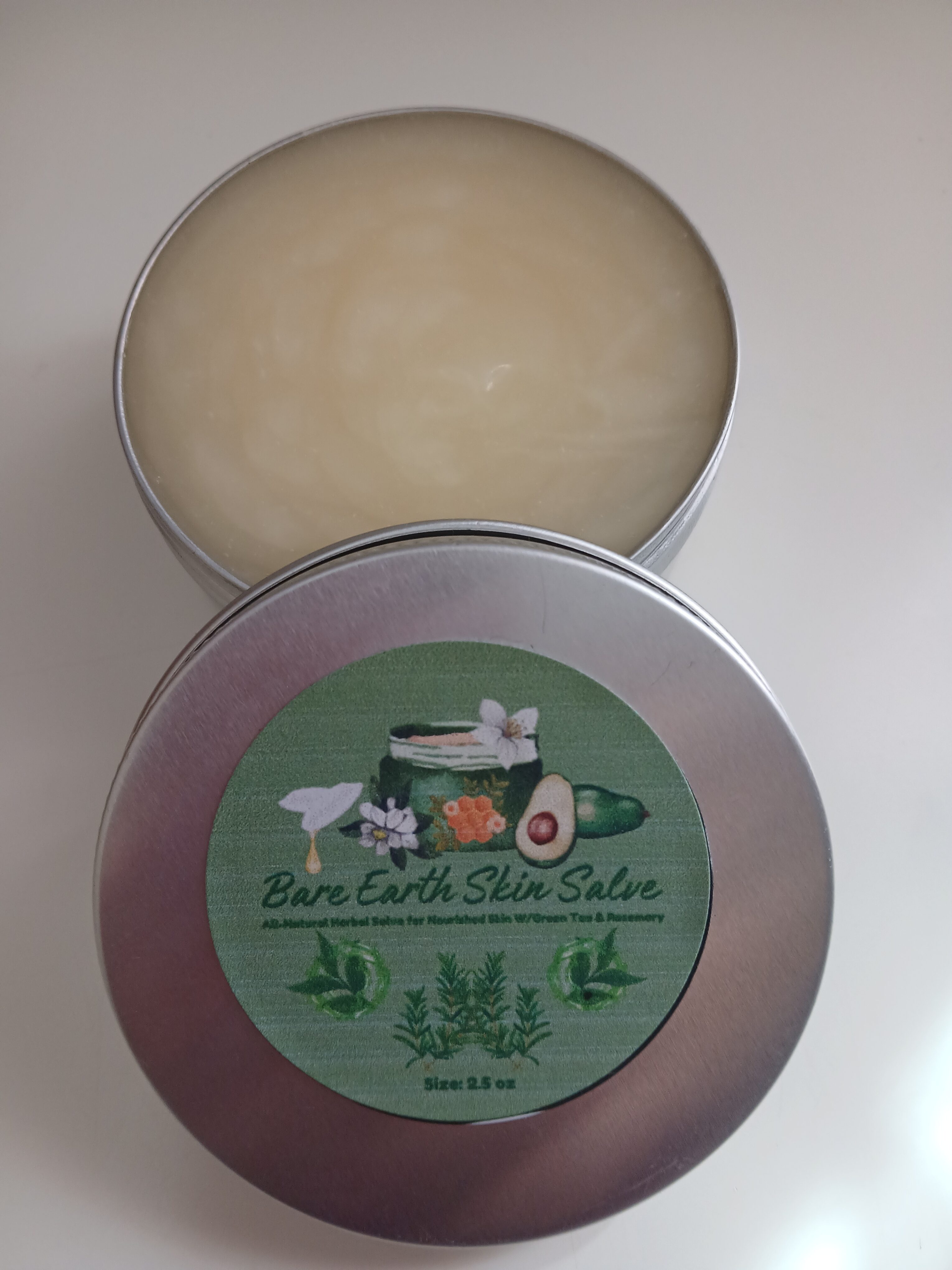 Bare Earth Skin Salve – Pure, Natural, and Handmade for Deep Nourishment.