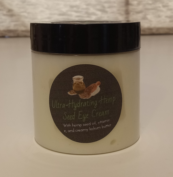 Honey Glow Hemp Eye Cream – Natural Hydrating and Brightening Treatment for Your Eyes