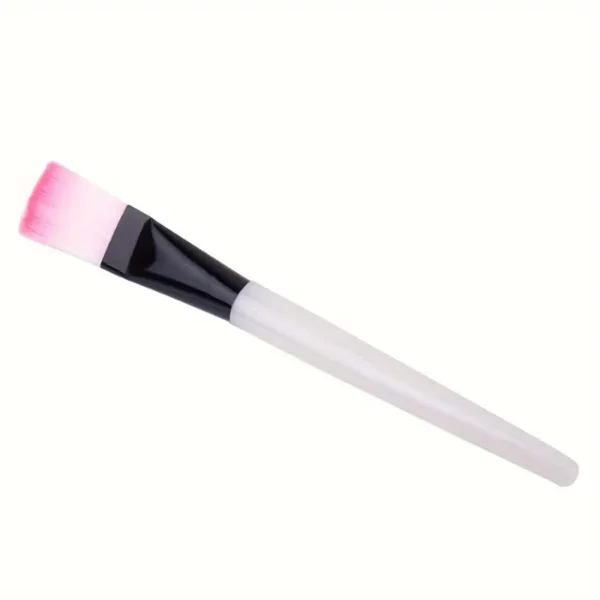 LuxePrecision Facial Mask Brush with soft bristles and gradient handle for precision application of masks