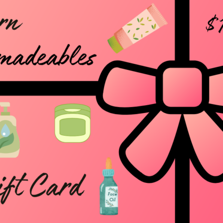 Southern Homemadeables Personal Care Gift Card – Digital Gift for All-Natural Self-Care Products