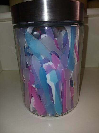 puretouch beauty spatulas all natural skincare tool for clean hygienic application
