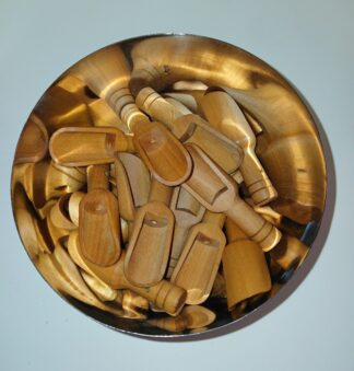 rustic spa scoop the perfect tool for bath salts scrubs soaks