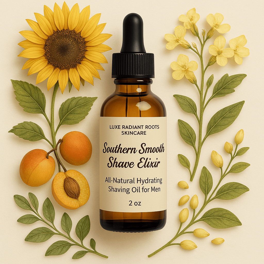 Southern Smooth Shave Elixir All Natural Hydrating Shaving Oil for Men