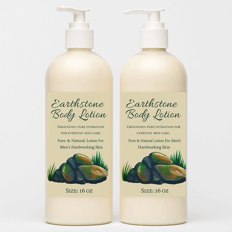 earthstone lotion – grounded in pure care