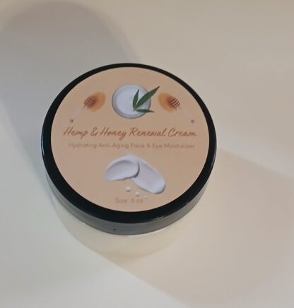 hemp honey renewal cream luxurious face moisturizer