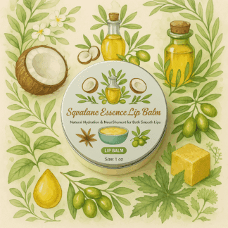 squalane essence luxury lip balm by luxe radiant roots skincare