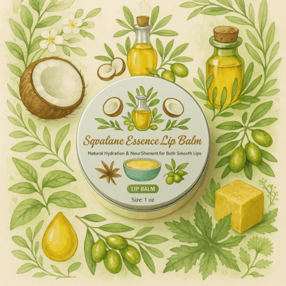 squalane essence luxury lip balm by luxe radiant roots skincare