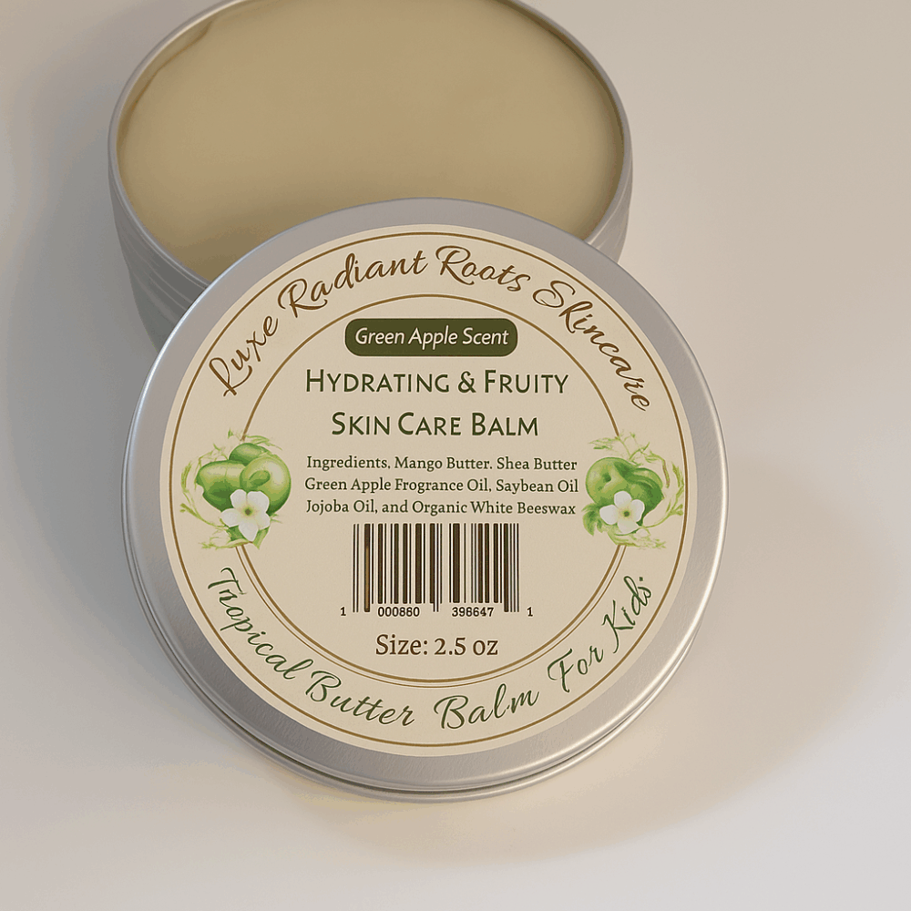 butter balm for kids – green apple goodness