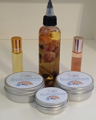 all in one cuticle treatment kit dixie dew skincare