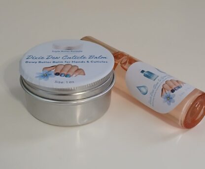 mini cuticle care duo dixie dew nail cuticle set luxe radiant roots skincare