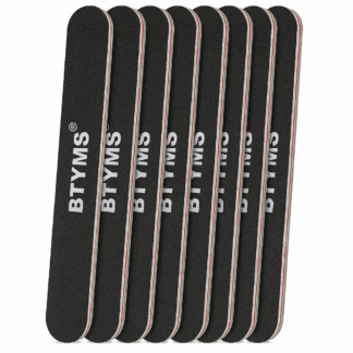 black nail file durable and 180 grit for nails and at home nail care