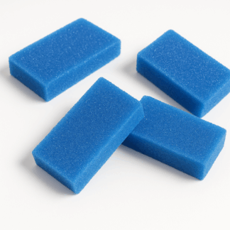 blue pumice pads for rough feet and pedicures