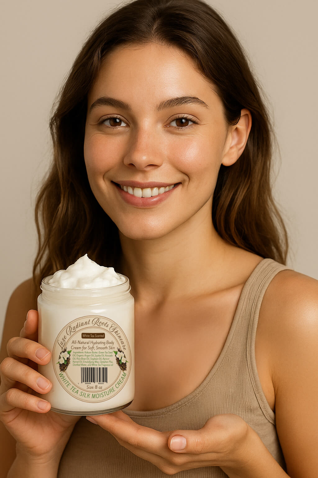 white tea body cream