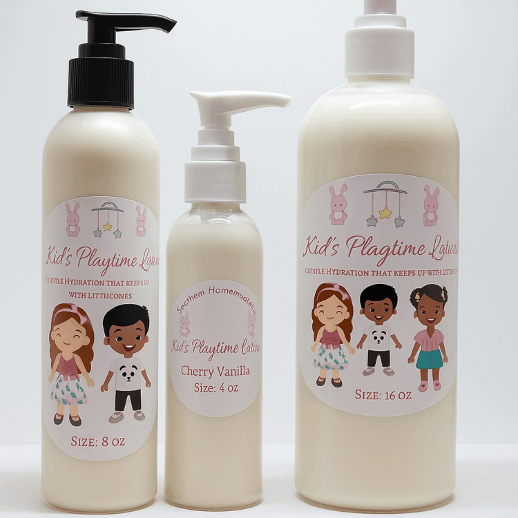 kids playtime lotion luxe radiant roots skincare